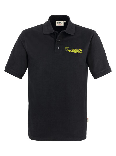 Poloshirt Herren schwarz XL