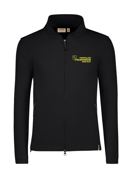 Fleecejacke Herren schwarz XL