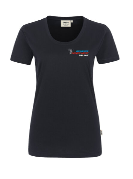 T-Shirt Damen First Responder tinte M