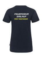 T-Shirt Damen First Responder tinte M